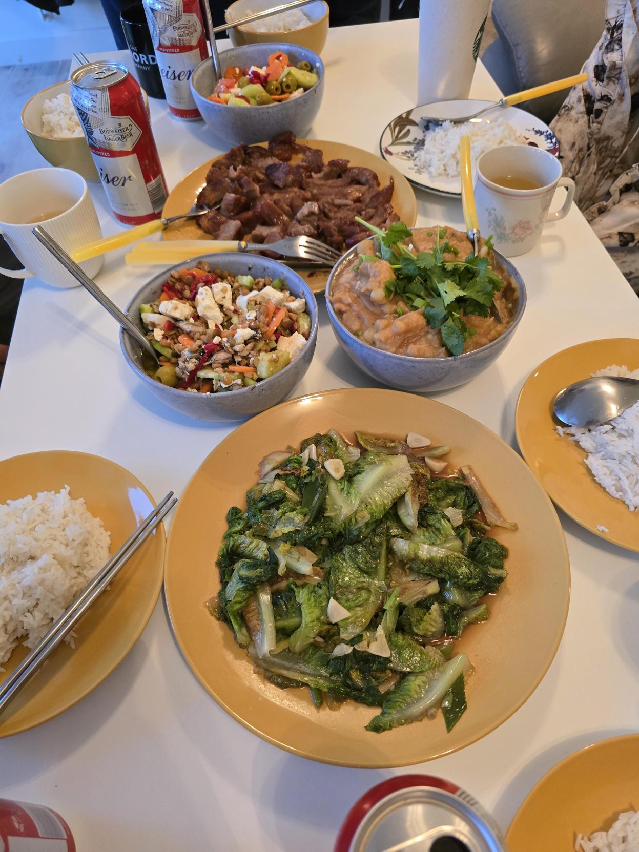 Dishes Prepared by William